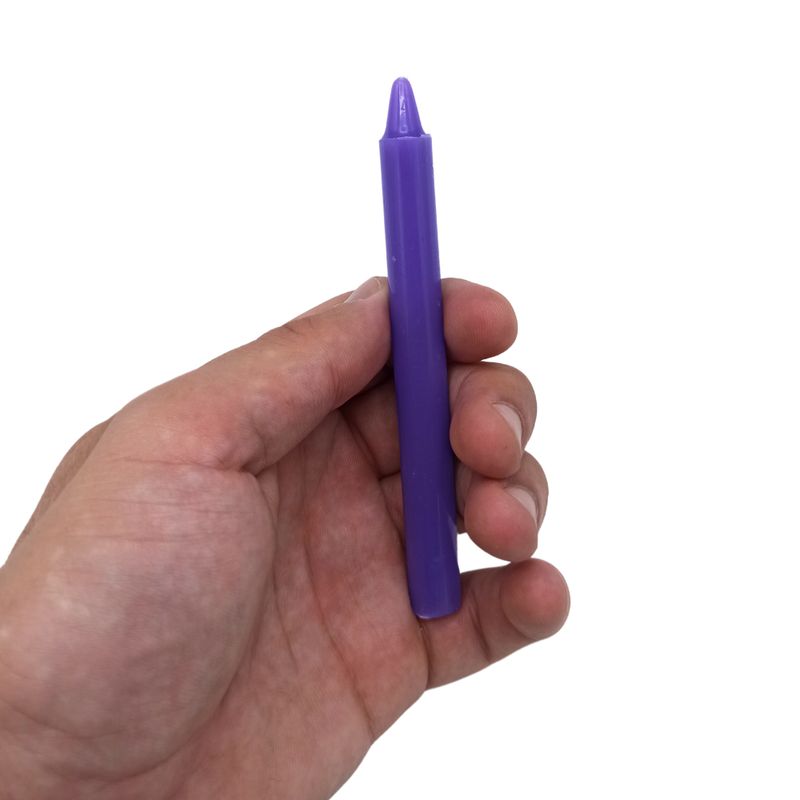 Bougies Magiques Ésotériques (pack de 12) - Violet - Chakra Couronne