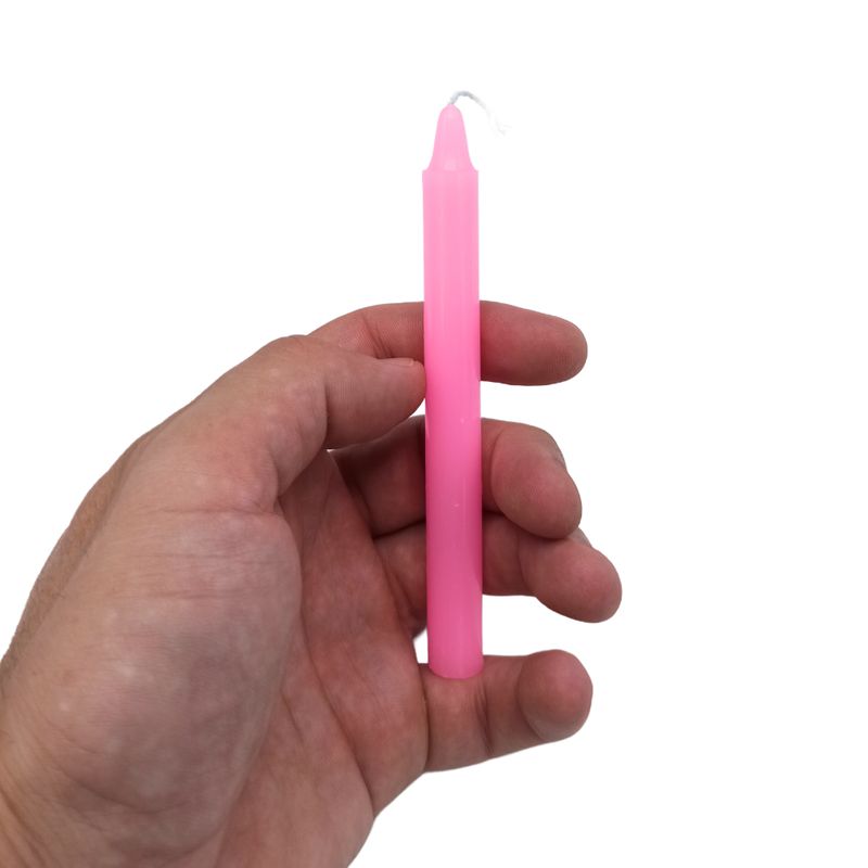 Bougies Magiques Ésotériques (pack de 12) - Rose