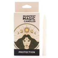 Bougies Magiques Ésotériques (pack de 12) - Ivoire
