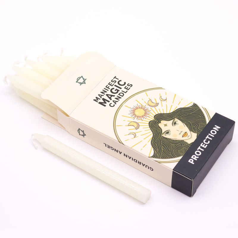 Bougies Magiques Ésotériques (pack de 12) - Ivoire
