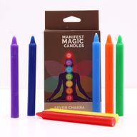 Bougies Magiques Ésotériques Sept Charkra (pack de 7)