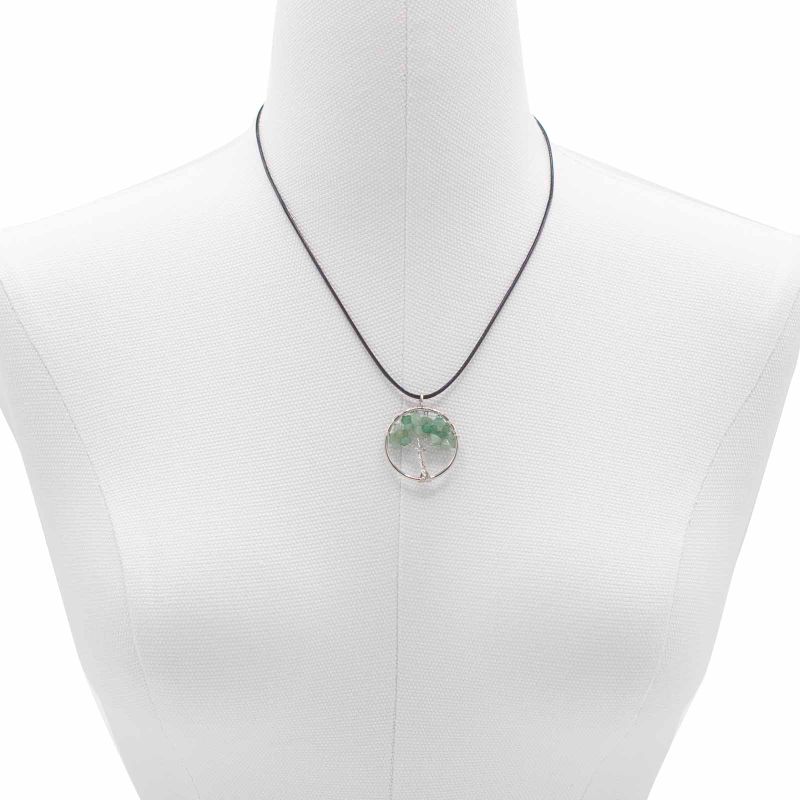 Pendentif Arbre de Vie - Jade