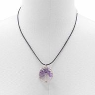 Pendentif Arbre de Vie - Améthyste