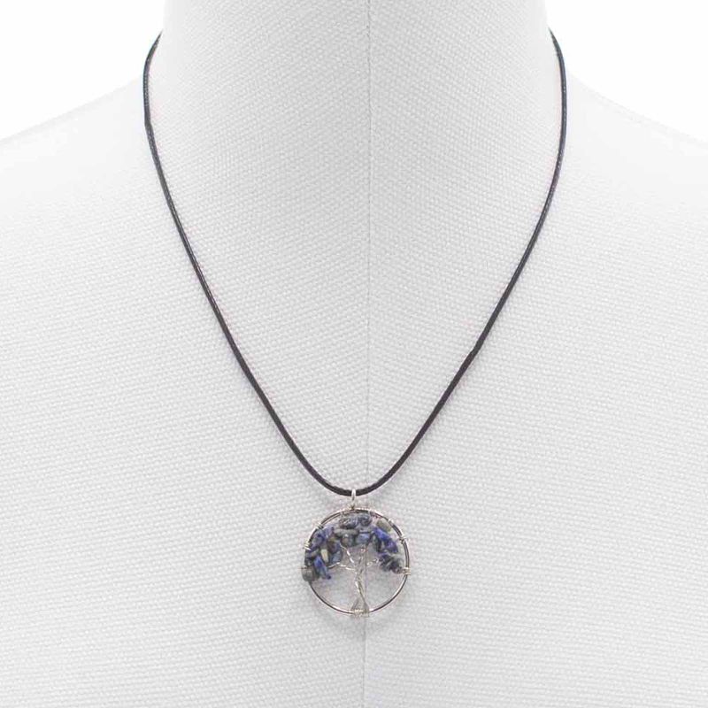 Pendentif Arbre de Vie - Sodalite