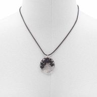 Pendentif Arbre de Vie - Agate Noire