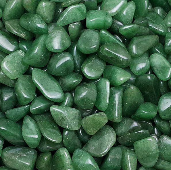 Pierres roulées L - Aventurine Med.