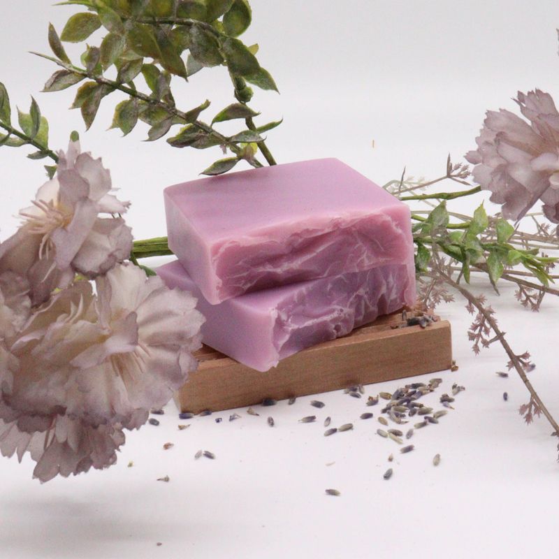 Savon Artisanal - Lavande et Noix de Coco