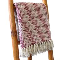 Plaid Confort Boho - 125x150cm - Rubis Bicolore