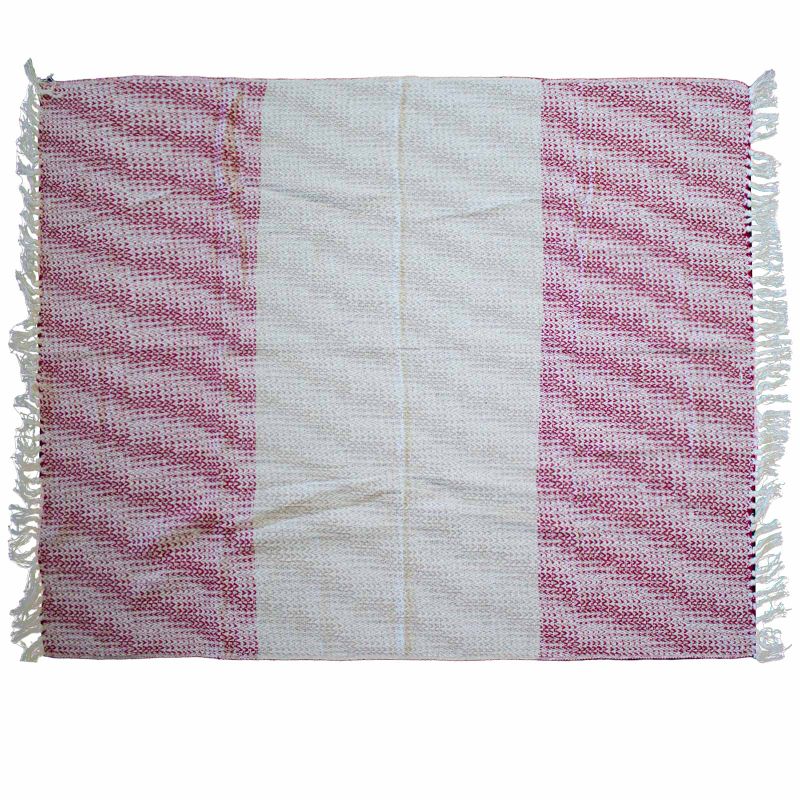 Plaid Confort Boho - 125x150cm - Rubis Bicolore