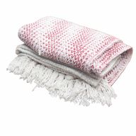 Plaid Confort Boho - 125x150cm - Rubis Bicolore
