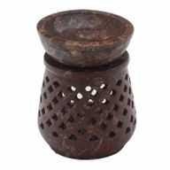 Petit Brûleur à Huile en Stéatite 8cm - Classique