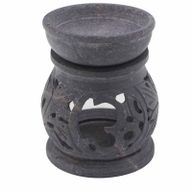 Petit Brûleur à Huile en Stéatite 8cm - Om