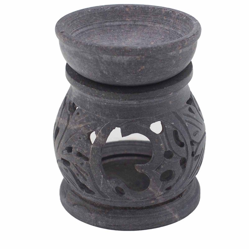 Petit Brûleur à Huile en Stéatite 8cm - Om