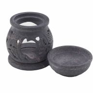 Petit Brûleur à Huile en Stéatite 8cm - Om