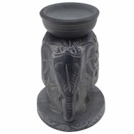 Brûleur à Huile en Stéatite 10.5cm -Éléphant Debout