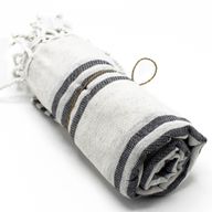 Serviette de Hammam Spa - Charbon - 90x170cm