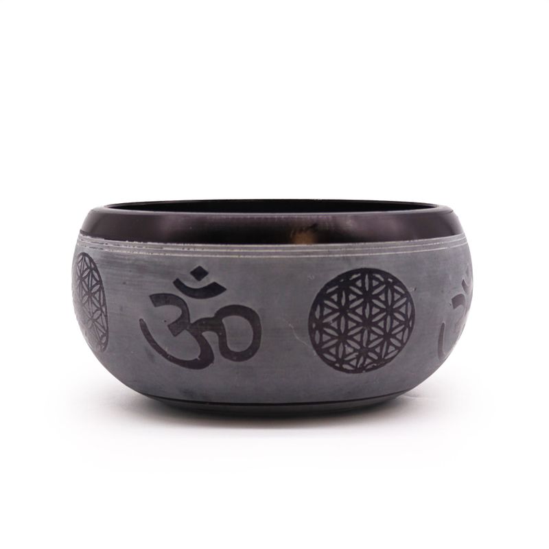 Bol Chantant Poudre de Terre - Om Five Buddha - 16 cm