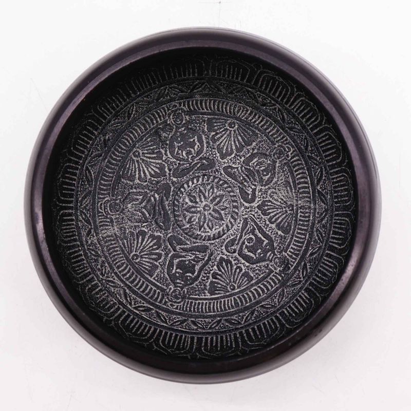 Bol Chantant Poudre de Terre - Om Five Buddha - 16 cm