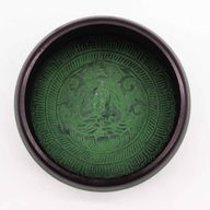Bol Chantant Poudre de Terre - Mandala Bouddha - 16 cm