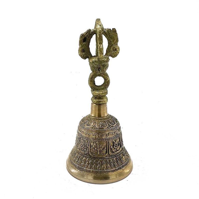 Cloche Tingsha Tibétaine Moyenne - 6x11,5cm