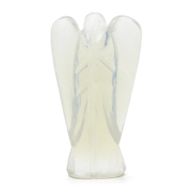 Ange en Pierre Précieuse Sculpté à la Main - Opalite