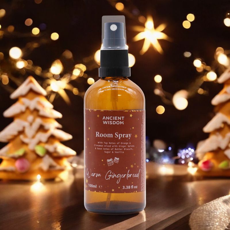 Brume d'ambiance et d'Oreiller Parfum Noël 100ml - Pain d'Épices Chaud