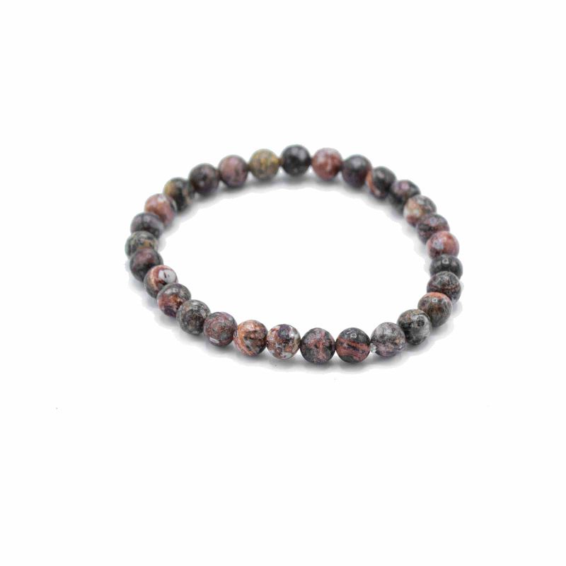 Bracelet de Manifestation en Gemmes - Peau de Léopard - Courage