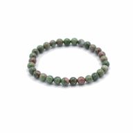 Bracelet de Manifestation en Gemmes - Jaspe Vert - Croissance