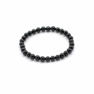 Bracelet de Manifestation en Gemmes - Agate Noire - Protection