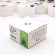 Bougie de Chakra en Verre - Chakra du Cœur
