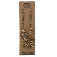 Collier de Gemmes Longues - Jaspe Map