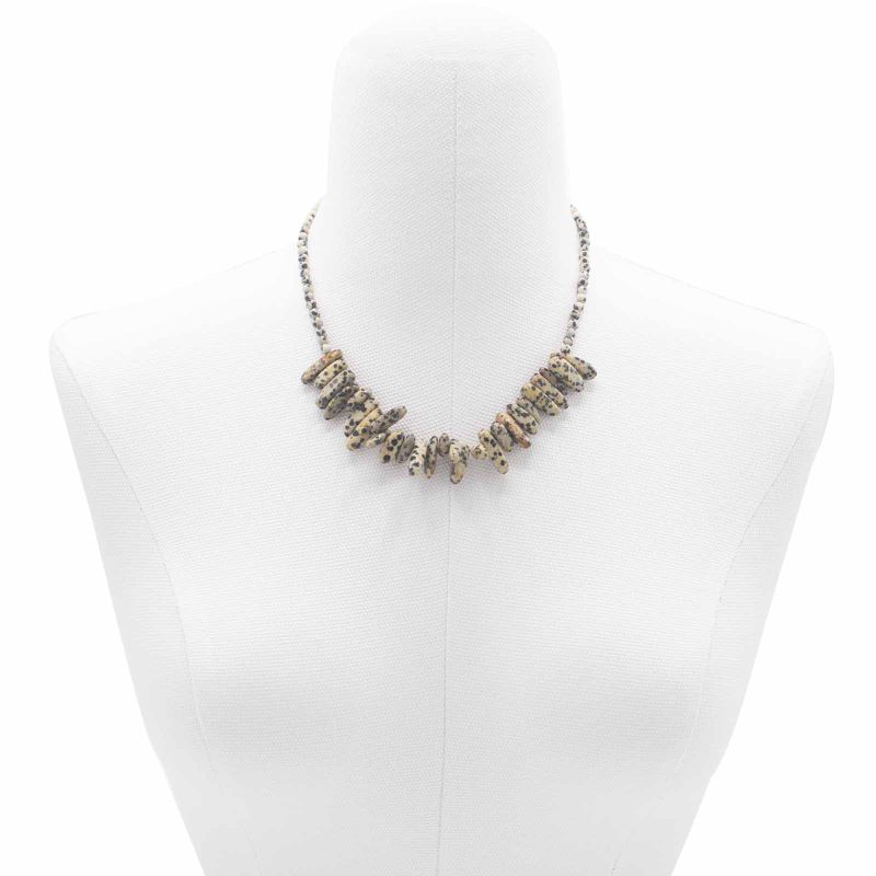 Collier de Gemmes Longues - Pierre Dalmate