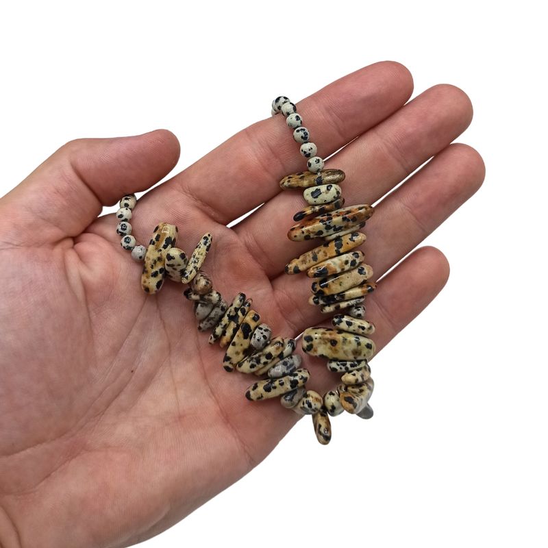 Collier de Gemmes Longues - Pierre Dalmate