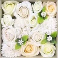 Boîte Carrée - Mariages - Blanc & Ivoire