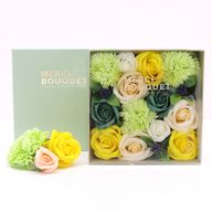 Boîte Carrée - Printemps - Jaune & Vert