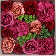 Boîte Carrée - Roses Vintages