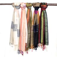 Grands Foulards Boho indiens - 28x72cm - Verts Aléatoires