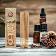 Résine Rituelle sur Bâtonnet - Bois de Santal