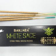 Encens de Fumigation Tribal Banjara - Sauge Blanche