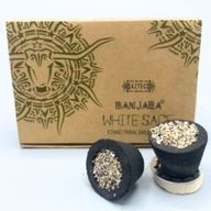 Coupelles de Résine Banjara - Sauge Blanche (6 coupelles)