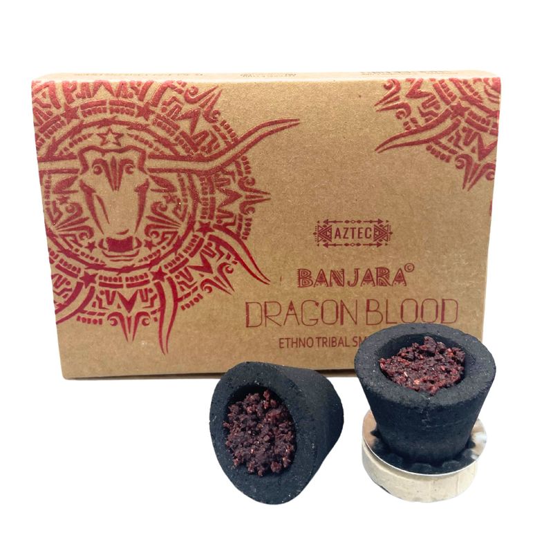 Coupelles de Résine Banjara - Sang de Dragon (6 coupelles)