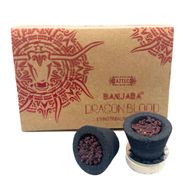 Coupelles de Résine Banjara - Sang de Dragon (6 coupelles)