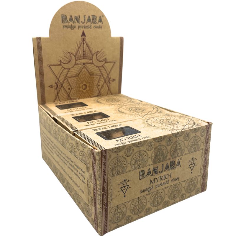 Cônes Pyramidaux Banjara Smudge -  Myrrhe