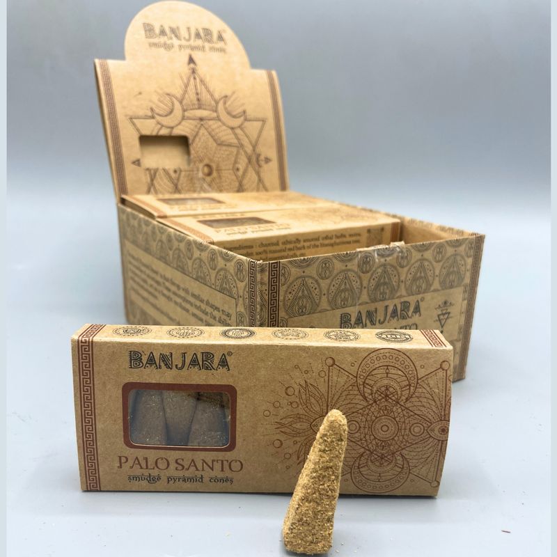 Cônes Pyramidaux Banjara Smudge - Palo Santo