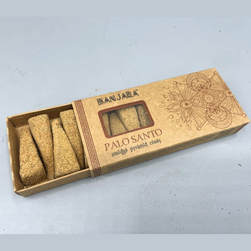 Cônes Pyramidaux Banjara Smudge - Palo Santo