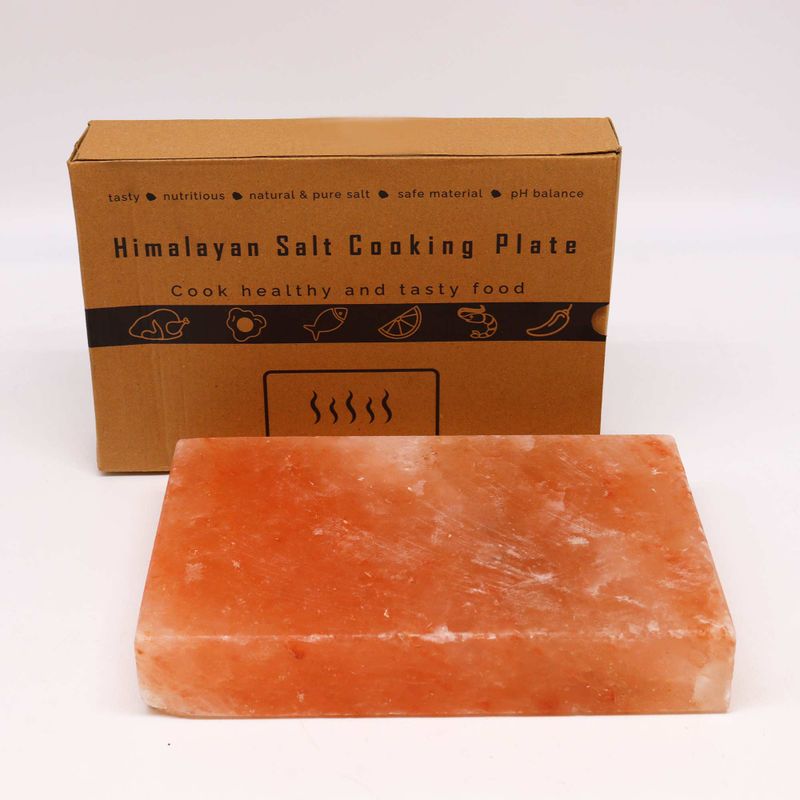 Plaque de Cuisson en Sel de l'Himalaya - Rectangle - 30x20x5cm