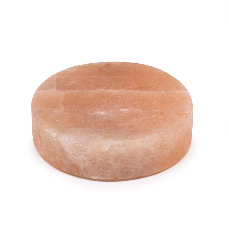 Plaque de Cuisson en Sel de l'Himalaya - Rond - 20x20x5cm