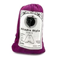 Pantalons de Yoga et Festival - Aladdin Imprimés Himalayens sur Violet