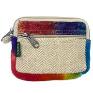 Pochette Carrée en Chanvre Tie Dye