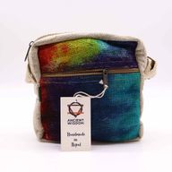 Sacoche en Chanvre Tie Dye 1 Zip